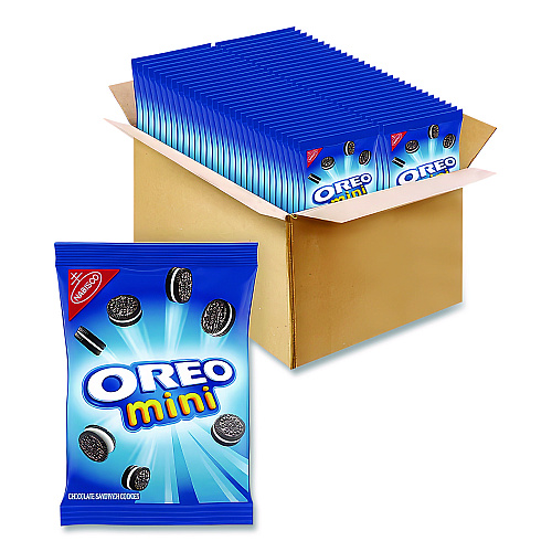Nabisco Oreo Minis - Single Serve, 1.75 oz Packets, 60/Carton (NFG00011)