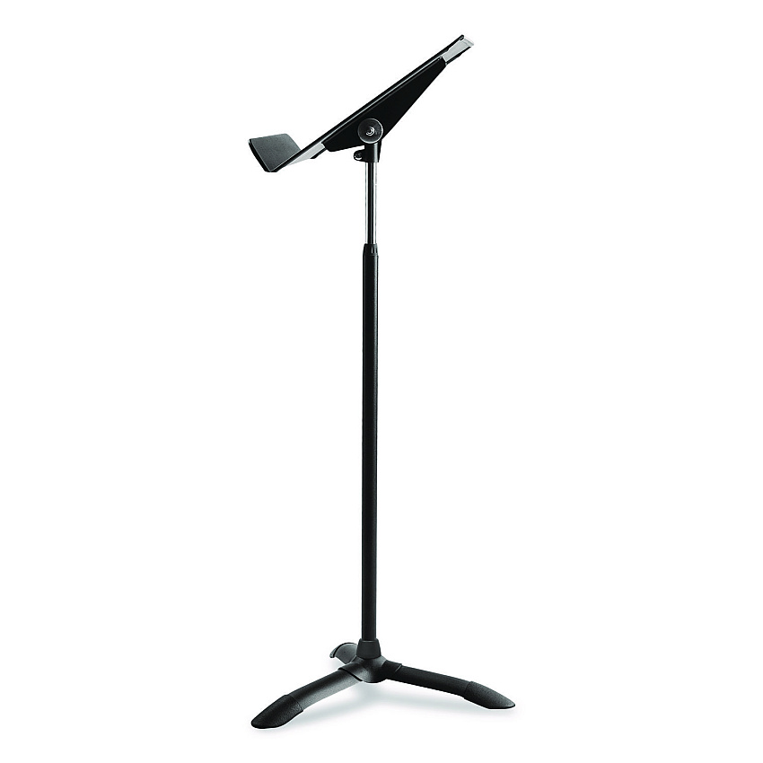 NPS Melody Music Stand, 20.5" Wide, 24" to 46" Shelf Height, Black (82MS)