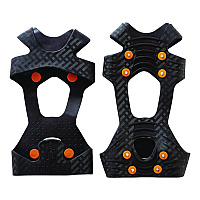 ergodyne Trex 6300 One Piece Slip-on Ice Cleats, X-Large, Black, Pair (16755)