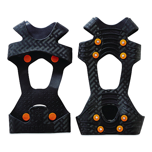 ergodyne Trex 6300 One Piece Slip-on Ice Cleats, X-Large, Black, Pair (16755)