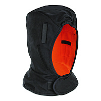ergodyne N-Ferno 6852 2-Layer Cotton Shoulder Winter Liner, Cotton/Fleece, One Size Fits Most, Black (16852)