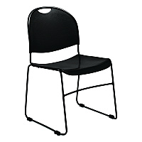 NPS 850 Series Multi-Purpose Ultra Compact Stack Chair, Supports Up to 300 lbs, 17