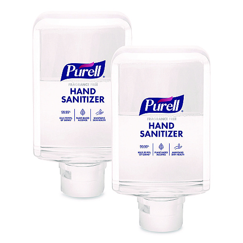 PURELL Advanced Hand Sanitizer Fragrance Free Foam, 800 mL Refill, 2/Carton (835102CV)