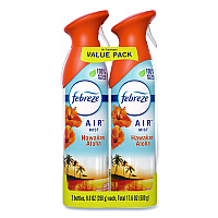 Febreze AIR, Hawaiian Aloha, 8.8 oz Aerosol Spray, 2/Pack (17342PK)
