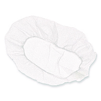 AmerCareRoyal Koronet Hairnet, Nylon, White, 1,000/Carton (RPH100W21)