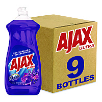 Ajax Dish Detergent, Fabuloso Scent, 28 oz Bottle, 9/Carton (61037540CT)