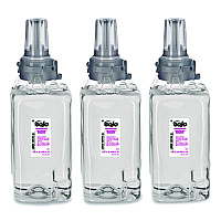 Brighton Professional Antibacterial Foaming Hand Soap Refill for ADX-12 Dispensers, Plum Scent, 1,250 mL, 3/Carton (BPR50957)