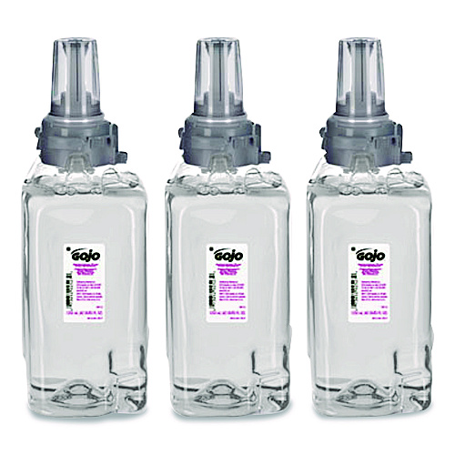 Brighton Professional Antibacterial Foaming Hand Soap Refill for ADX-12 Dispensers, Plum Scent, 1,250 mL, 3/Carton (BPR50957)
