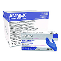 Nitrile Exam Gloves, Powder-free, Large, 3 Mil Thick, 9.5" Long, Blue, 100/box, 10 Boxes/carton