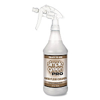 simple green Pro Hard Floor Cleaner, Lemon Verbena Scent; 32 oz Spray Bottle, 12/Carton (0505032)