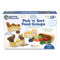 Learning Resources New Sprouts Pick 'n' Sort Food Groups, Pre-K to K, 21 Pieces (LER9755)
