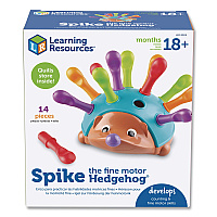 Learning Resources Spike the Fine Motor Hedgehog, Pre-K, 14 Pieces (LER8904)