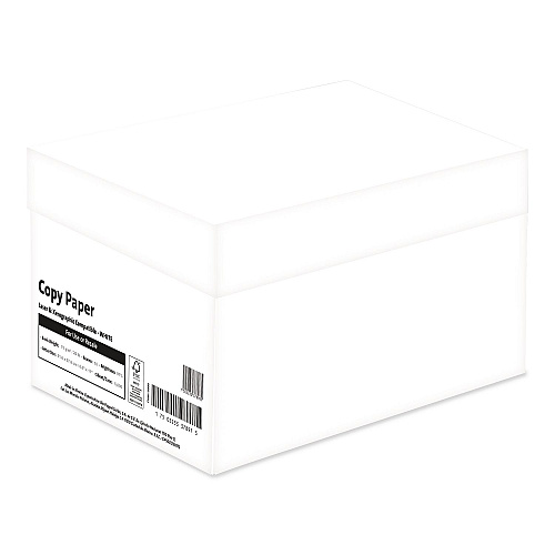 WHITEBOX Office Paper, 92 Bright, 20 lb Bond, 8.5 x 11, White, 500 Sheets/Ream, 10 Reams/Carton, 40 Cartons/Pallet, 21 PLT/Truckload (XG811W9T1)