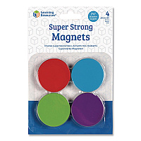 Learning Resources Super Strong Magnets, Small, 1.5