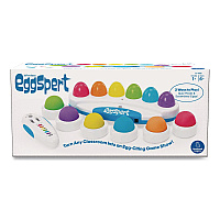 Educational Insights Wireless Eggspert with Six Student Buttons and One Teacher Remote, Ages 6 and Up, 8 Pieces (7886)