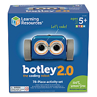 Learning Resources Botley 2.0 the Coding Robot Activity Set, Grades K to 5, 78 Pieces (LER2938)