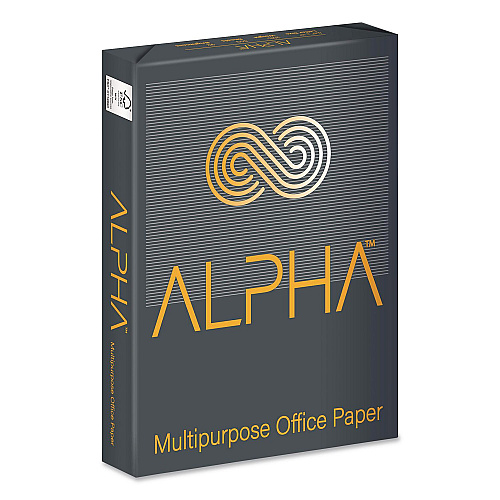ALPHA Office Paper, 92 Bright, 20 lb Bond, 8.5 x 11, White, 500 Sheets/Ream, 10 Reams/Carton, 40 CT/Pallet, 21 Pallets/Truckload (ALPHA811WT1)