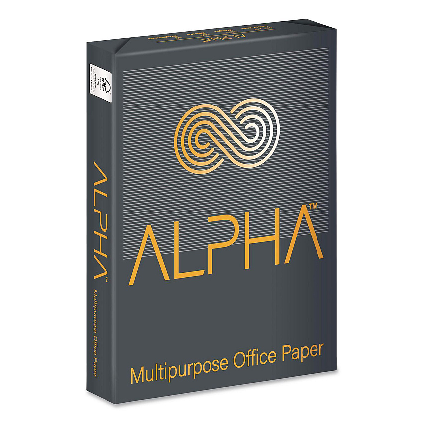 ALPHA Office Paper, 92 Bright, 20 lb Bond, 8.5 x 11, White, 500 Sheets/Ream, 10 Reams/Carton, 40 CT/Pallet, 21 Pallets/Truckload (ALPHA811WT1)