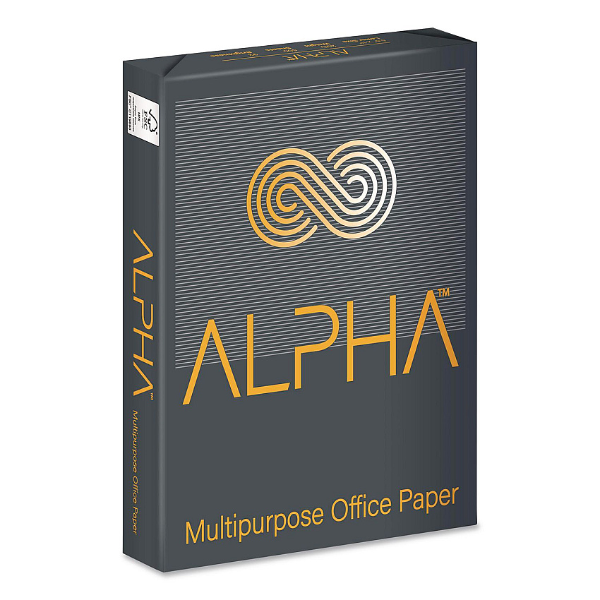 ALPHA Office Paper, 92 Bright, 20 lb Bond, 8.5 x 11, White, 500 Sheets/Ream, 10 Reams/Carton, 40 CT/Pallet, 21 Pallets/Truckload (ALPHA811WT2)