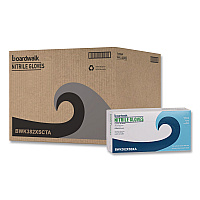 Boardwalk Disposable Examination Nitrile Gloves, Powder-Free, X-Small, 5 mil Thick, 9.5