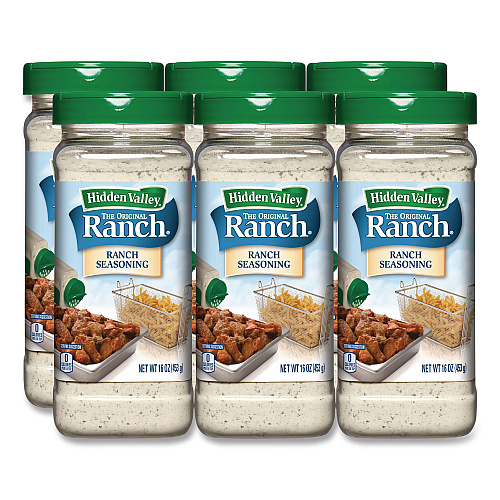 The Original Ranch Dry Seasoning, Original Ranch, 16 Oz Bottle, 6/carton
