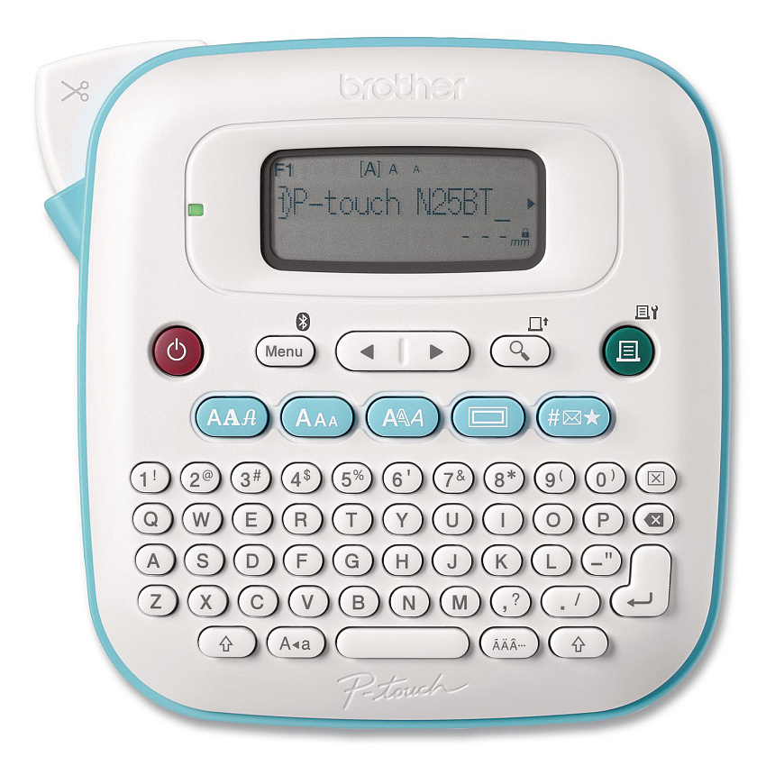 Brother P-Touch PT-N25BT Personal Connected Label Maker, 2 Lines, 6 x 6 x 2.9