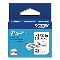Brother Genuine P-Touch BTAG Label Tapes, 0.47