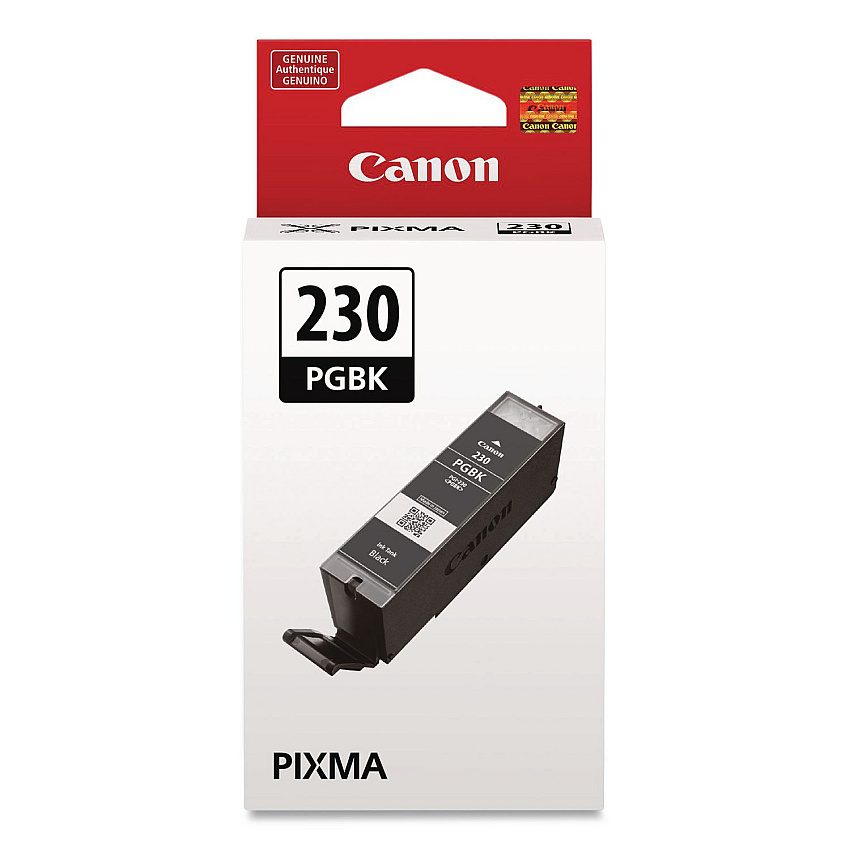 Canon 6673C001 (PGI-230) Ink, 600 Page-Yield, Pigment Black
