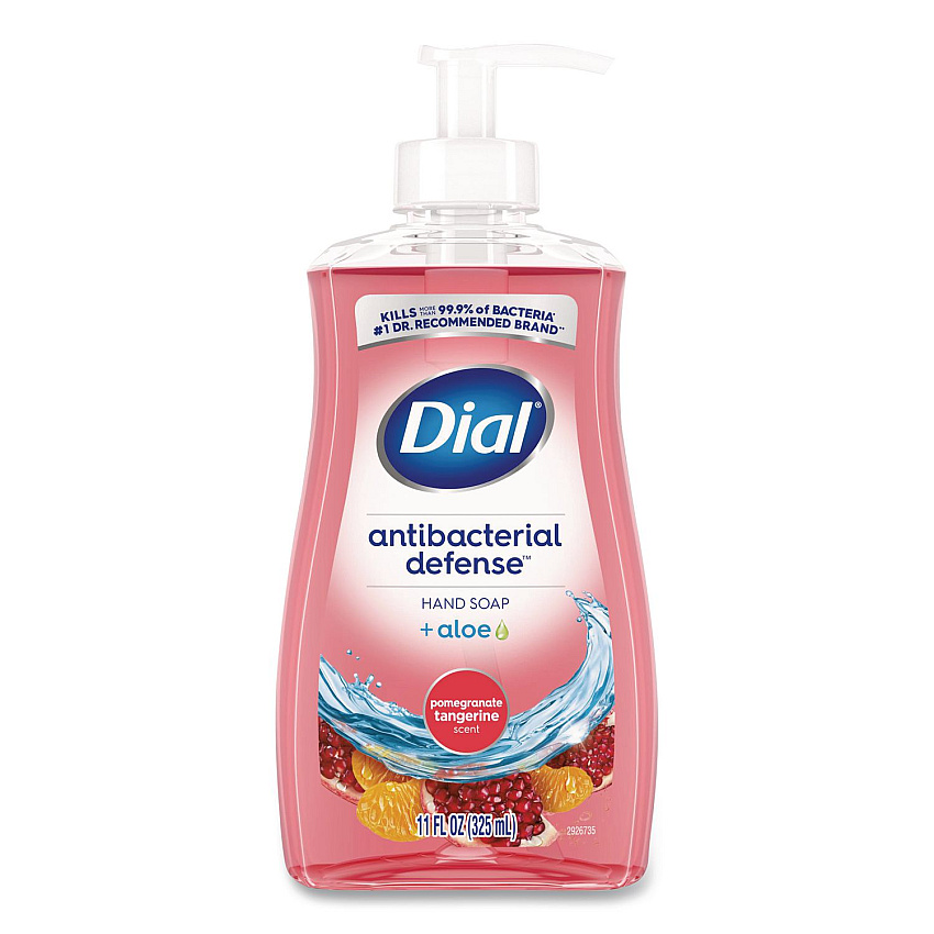 Dial Antibacterial Liquid Hand Soap, Pomegranate Tangerine, 11 oz (17000209432)