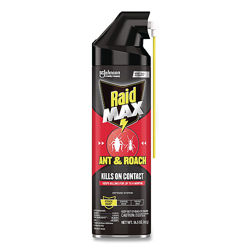 Raid Ant/Roach Killer, 14.5 oz Aerosol Spray, Unscented (345742EA)