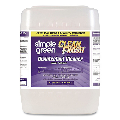 simple green Clean Finish Disinfectant Cleaner, Herbal Scent, 5 gal Pail (2800005)