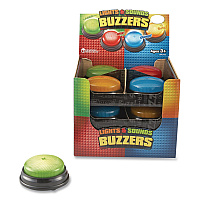 Learning Resources Lights and Sounds Buzzers, Ages 3 and Up, 12 Buzzers (LER3779)