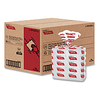 Cascades Tuff-Job S400 DRC Wipers, Medium, 12 x 13, White, 60/Pack, 18 Pack/Carton (W420)