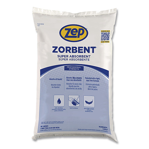 Zep Commercial Zorbent, 6 gal, 7 lbs Bag (699501)