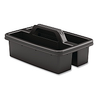 Suncast Commercial Housekeeping Cart Carry Caddy Accessory, Polypropylene, Black (HKCCADDYD)