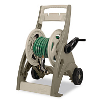 Suncast Hosemobile Hose Reel Cart, 175 ft, 24.5 x 20.5 x 32.25, Dark Taupe (CPLJNF175D)