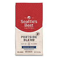 Seattle's Best Level 3 Whole Bean Coffee, 12 oz Pack, 6/Carton (11008570EA)