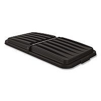 Suncast Commercial 1.5 Cubic Yard Tilt Truck Lid, 42.63 x 85 x 6.2, Black (RMTT150LID)