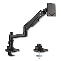 AbilityOne 7110017256060, SKILCRAFT Gas-Spring Ergonomic Monitor Arm, For 49