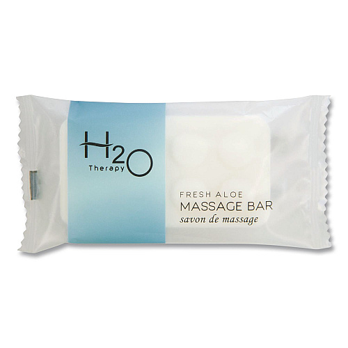 Diversified Hospitality Solutions H2O Therapy Soaps, White Tea and Lemongrass, 1.1 oz Bar, 400/Carton (007095)