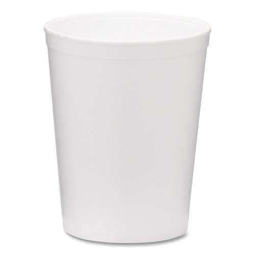 WinCup Foam Containers, Tall Style, 32 oz, White, 250/Carton (222001)