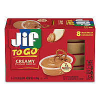 Jif Creamy Peanut Butter Cups, 1.1 oz Cup, 8/Box (65642)