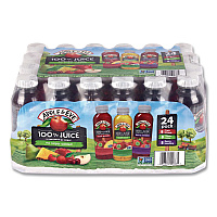 Apple & Eve 100% Fruit Juice Variety Pack, Assorted Flavors, 10 oz Bottle, 24/Carton (22002662)