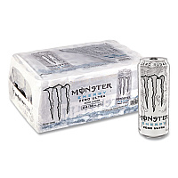 Monster Energy Ultra Zero, Original, 16 oz Bottle, 24/Carton (22002677)
