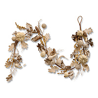National Tree Company Fall Garland, 72" Long, White (RAHVG060669A)