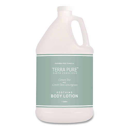 Diversified Hospitality Solutions Terra Pure Lotion Gallon, Green Tea and Lemongrass, 1 gal Bottle (002270EA)
