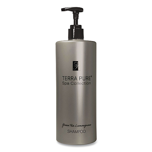 Diversified Hospitality Solutions Terra Pure Shampoo Air Pump, Green Tea Lemongrass Scent, 16.32 oz Bottle (458944EA)