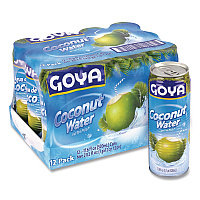 Goya Coconut Water, Coconut, 17 oz Bottle, 12/Carton (22002657)