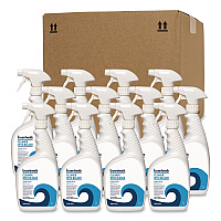 Boardwalk Cleaner with Bleach, Apple Scent, 32 oz Bottle, 12/Carton (4832)
