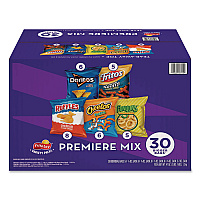 Frito-Lay Premiere Mix Variety Pack, Assorted Flavors, Assorted Sizes, 30 Bags/Carton (22002670)